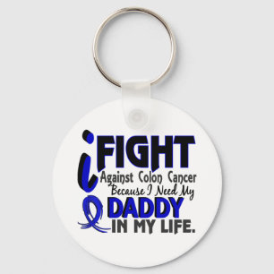 Llavero Necesito a mi papá Cáncer de Colon
