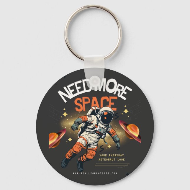 Llavero Necesito Más Espacio (Anverso)