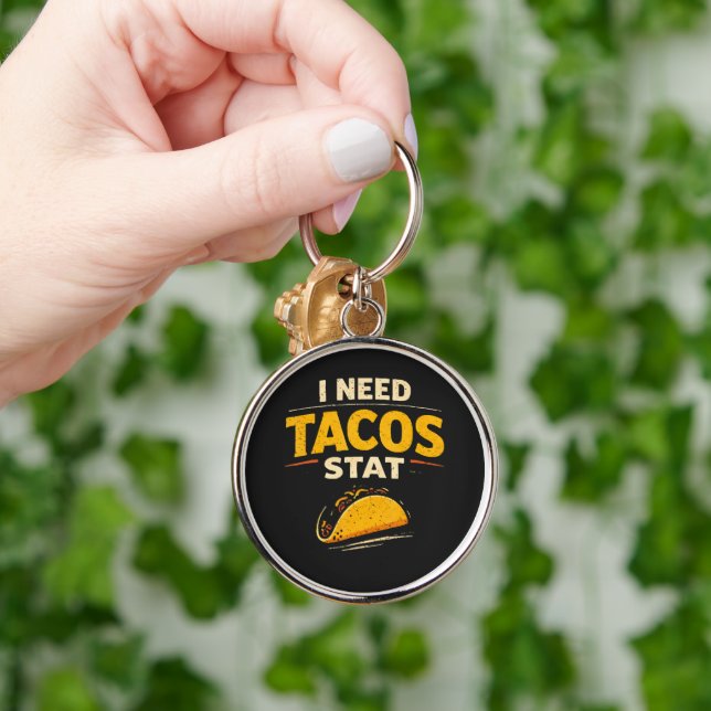 Llavero Necesito Tacos Ahora (Mano)