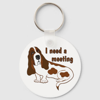 Llavero Necesito Una Cita Graciosa Y Un Perro Triste.