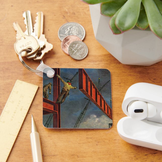 Llavero Negocios Antiguos, Trabajadores en Construcción de (Escritorio )