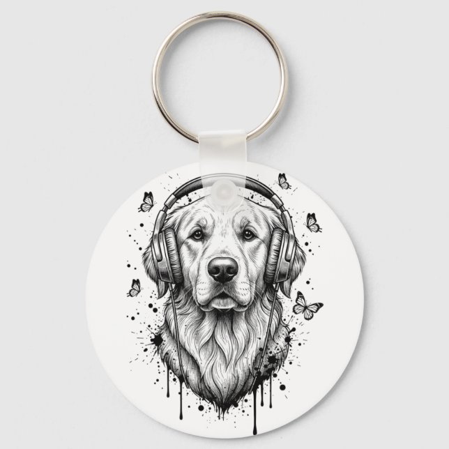 Llavero Negocios de Perro (Anverso)