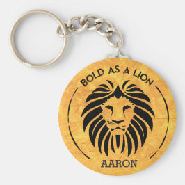 Llavero Negrita como cadena de claves de leones