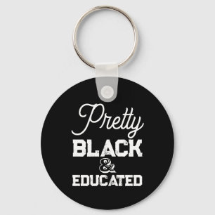 Llavero Negro Bonito y Educado