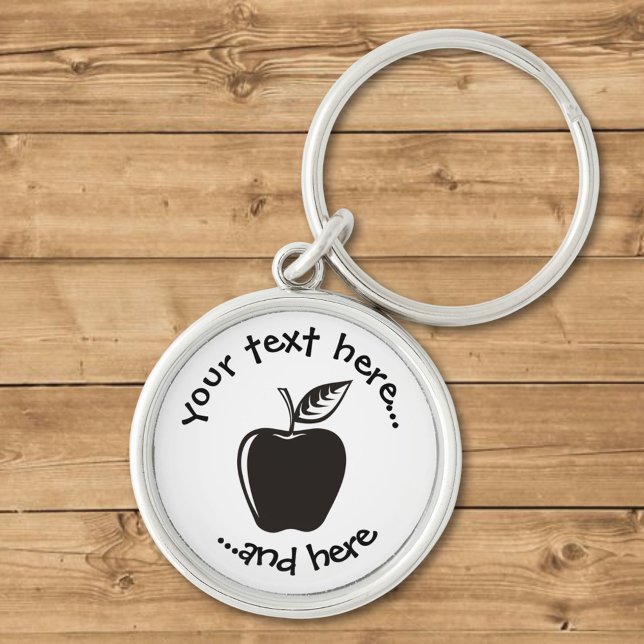 Llavero Negro de Apple (Subido por el creador)