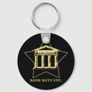 Llavero negro de Boyz del banco