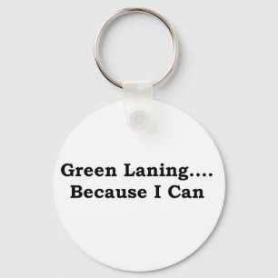 Llavero Negro laning verde