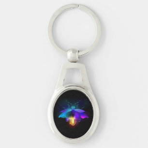 Llavero Neon Firefly en negro