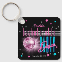 Neon Look Disco Ball Bachelorette de Retro 70