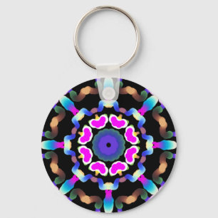 Llavero *~* Neon Mandala meditativo espiritual