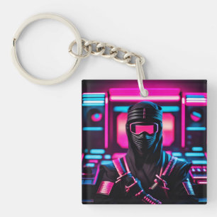 Llavero neon ninja