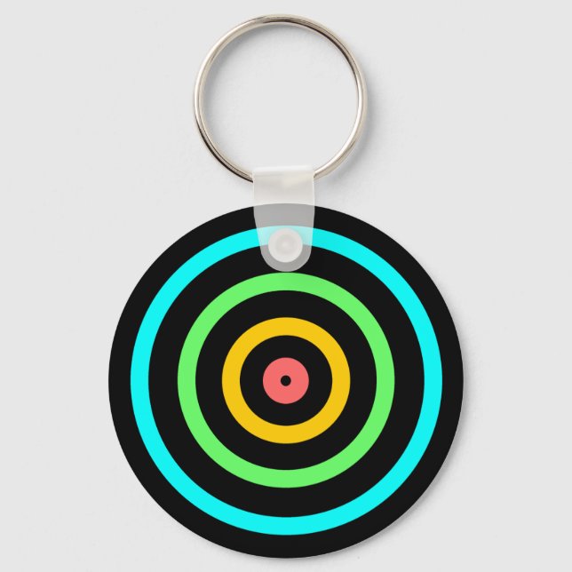 Llavero Neon Target (Anverso)