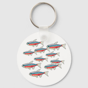 Llavero Neon Tetra