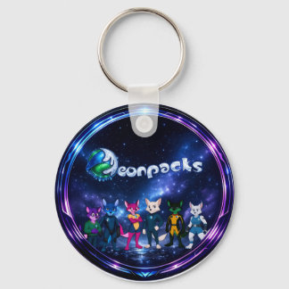 Llavero Neonpacks (diseño circular)