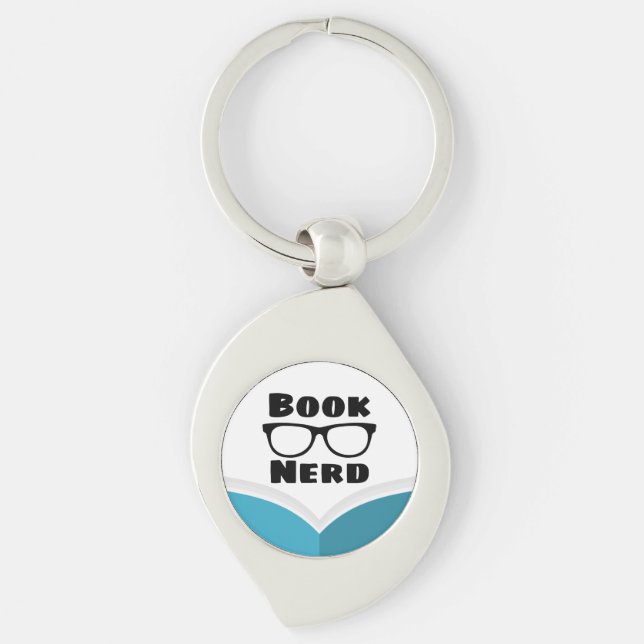 Llavero Nerd del libro (Anverso)