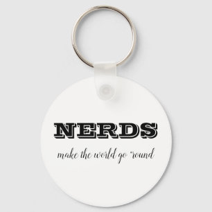 Llavero NERDS hacen que el mundo gire