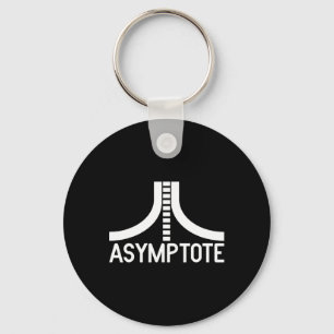 Llavero Nerdy Asymptote Retro Video Game Teach