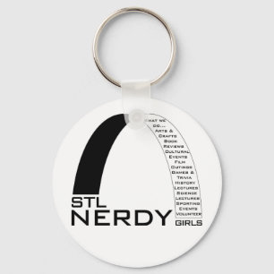 Llavero Nerdy de los chicas de STL