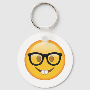 Llavero Nervio con gafas - Emoji