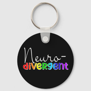 Llavero Neurodivergente Neurodiversidad Sensibilización