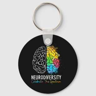 Llavero Neurodiversidad - Espectro de autismo Asd Adhd Rai