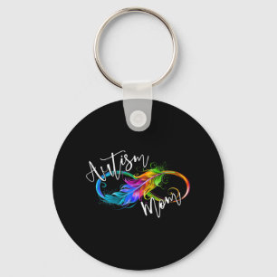 Llavero Neurodiversity Symbol Rainbow Infinity Autism Mom