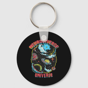 Llavero Neurodiverso Universo Neurodiversidad Abrazo Adhd