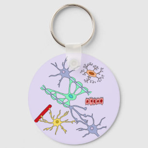 Llavero Neuronas Y Glia