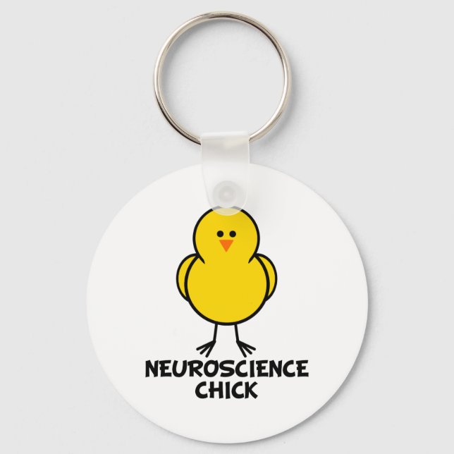 Llavero Neuroscience Chick (Anverso)