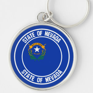 Llavero Nevada Round Emblem