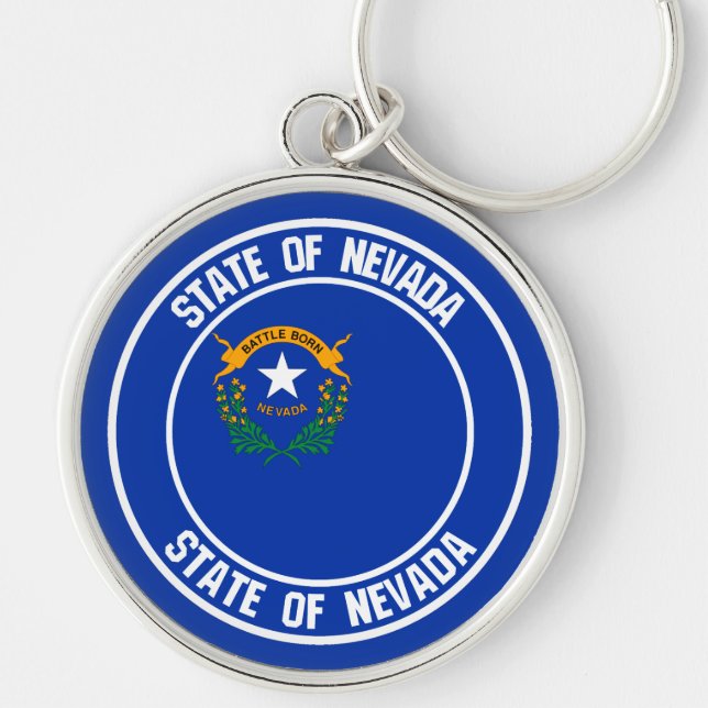 Llavero Nevada Round Emblem (Frente)