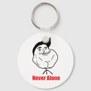 Llavero Never Alone - Keychain