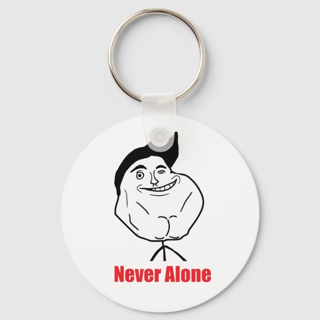 Llavero Never Alone - Keychain (Anverso)