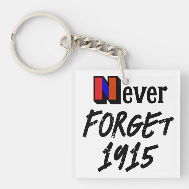 Llavero Never Forget 1915 Keychain (Frente)