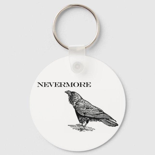 Llavero Nevermore Raven (Anverso)