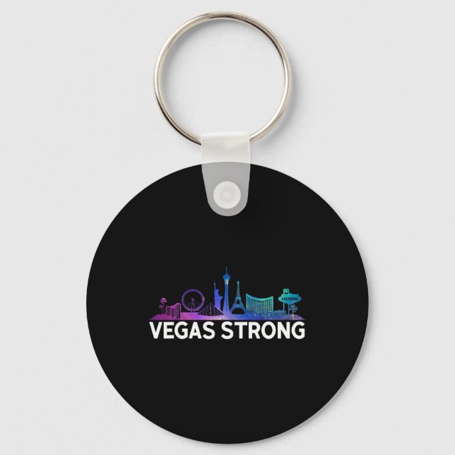 Llavero New Las Vegas Strong For Men, Women And Youth  (Anverso)