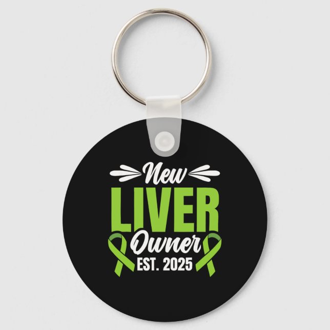 Llavero New Liver Owner Est. 2025 - Liver Transplant Recie (Anverso)