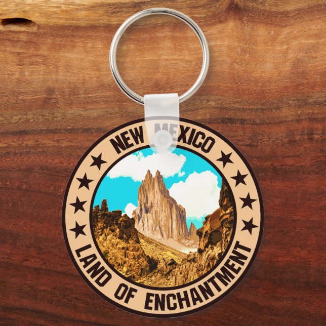 Llavero New Mexico                                         (Anverso)