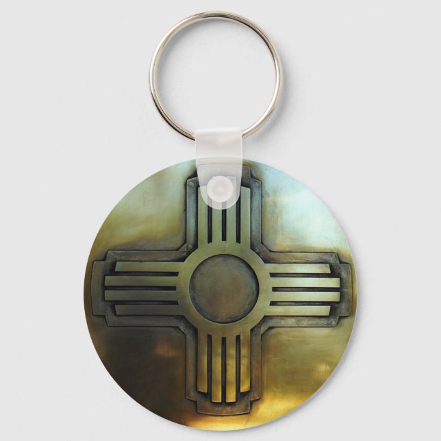 Llavero New Mexico Zia (Anverso)