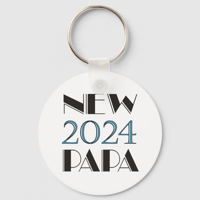 Llavero New Papa Keychain 2024 (Anverso)