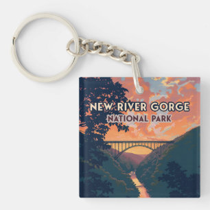 Llavero New River Gorge National Park West Virginia Bridge