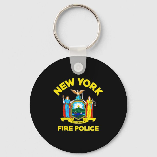 Llavero New York Fire Lice Department Firefighters  (Anverso)