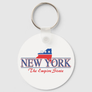 Llavero New York Patriotic Keychain