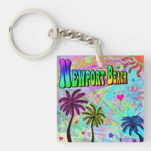 Llavero Newport Beach Vivid Romance Keychain