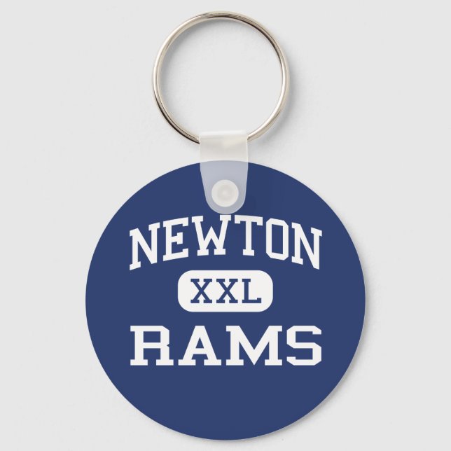 Llavero Newton - Rams - High School - Covington Georgia (Anverso)