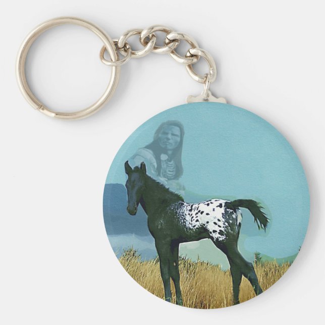 Llavero Nez Perce Pony Keychain (Frente)