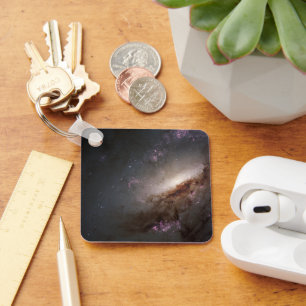 Llavero Ngc 4258 En Formación Intensa De Estrellas.