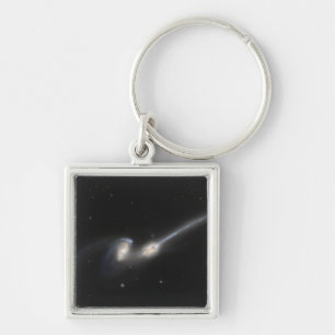 Llavero NGC 4676, también conocida como las galaxias de ra