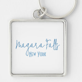 Llavero Niagara Falls, Nueva York Recuerdo de viaje 