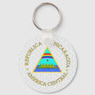 Llavero Nicaragua Coat of Arms detail